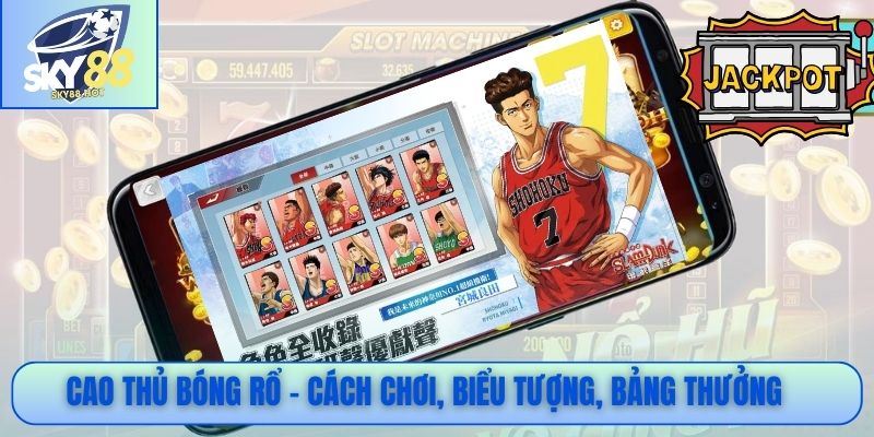 Cao Thủ Bóng Rổ – Slot Thể Thao Nổ Thưởng Cực Khủng 3 Cao Thủ Bóng Rổ – Cách chơi, biểu tượng, bảng thưởng