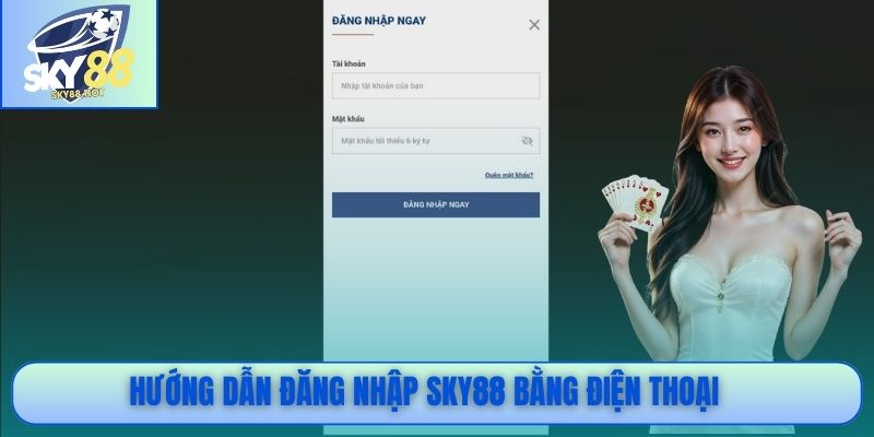 Đăng Nhập SKY88 - Nhanh 10 Giây, Bảo Mật Chuẩn Ngân Hàng 1 Hướng dẫn đăng nhập SKY88 bằng điện thoại